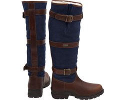 Omslag van Horka Outdoorlaarzen Highlander Leer/suède Bruin/blauw Maat 42
