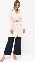 LOLALIZA Korte trenchcoat - Beige - Maat 36