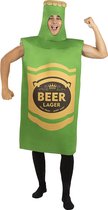 FUNIDELIA Groen fles bier kostuum voor mannen - Maat: One Size - Groen