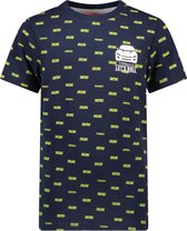 TYGO & vito jongens t-shirt Engine aop Navy