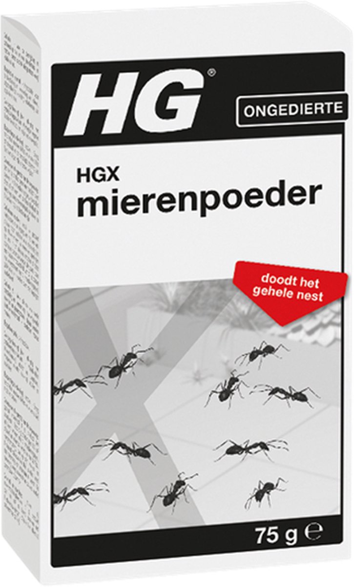 HGX mierenpoeder Effectieve bestrijding van mieren tot in het nest - 2 Stuks !