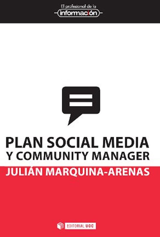 Plan social media y community manager