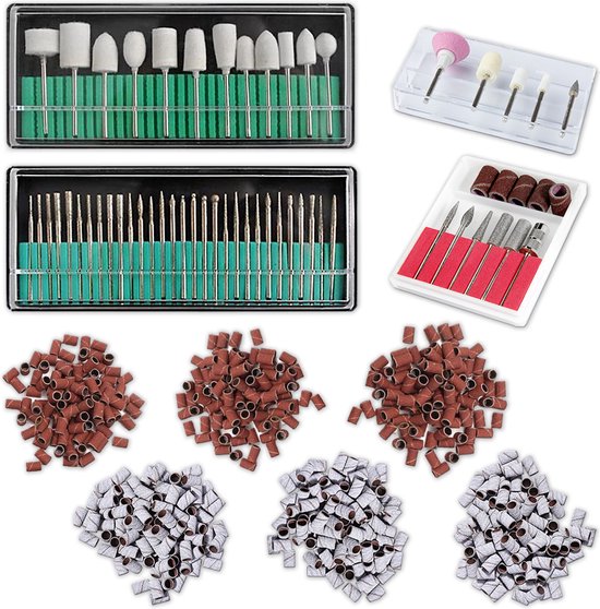 Freesset set voor nagels 654-delig