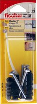 FISHER Blister met 4 pluggen TP6 - speciaal gips + schroeven