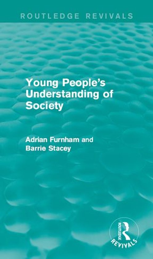 Young People's Understanding of Society (Routledge Revivals) - cover