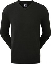 Footjoy Woolblend V-neck Pullover - Zwart - XXL