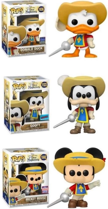 donald musketeer funko