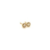 ROEMER geelgouden oorsieraden met diamant