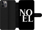 Bookcase Geschikt voor iPhone 11 Pro telefoonhoesje - Spreuken - Kerst - Quotes - Noel - Met vakjes - Wallet case met magneetsluiting