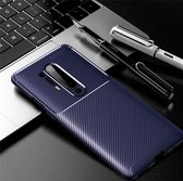 OnePlus 8 Pro Hoesje - Mobigear - Racing Serie - TPU Backcover - Blauw - Hoesje Geschikt Voor OnePlus 8 Pro