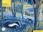 Adult Sustainable Jigsaw Puzzle Annie Soudain: Foraging by Moonlight: 1000-Pieces. Ethical, Sustainable, Earth-Friendly.
