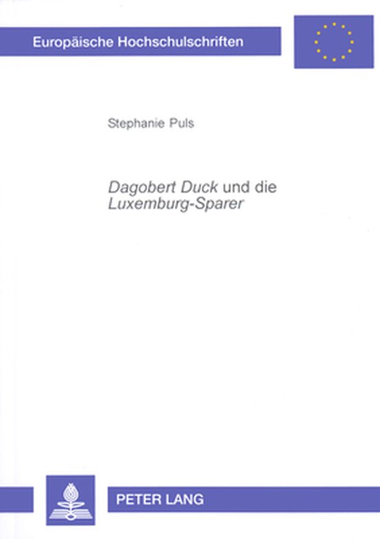dagobert Duck Und Die luxemburg-Sparer - cover