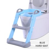 WC Verkleiner met trapje - Met Handvaten - opvouwbaar - Blauw