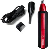 Neushaartrimmer met opzetstukken