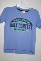 Tom Tailor t-shirt lichtblauw BMX Contest maat 92/98