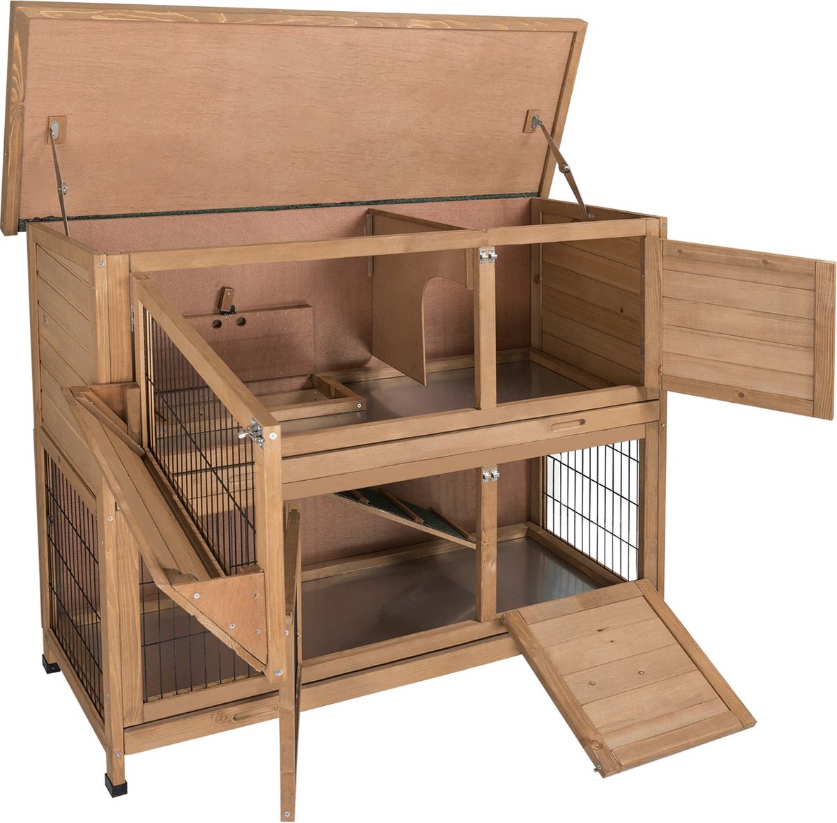 Karlie Flamingo Cozy Outdoor Wooden Hut for Rabbits - Miscota België Karlie Flamingo Cozy Outdoor Wooden Hut for Rabbits - Miscota België