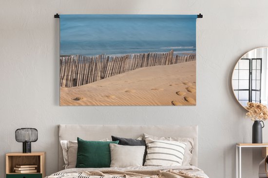 Tapisserie - Plage - Poteaux - Mer - 180x120 cm - Tapisserie