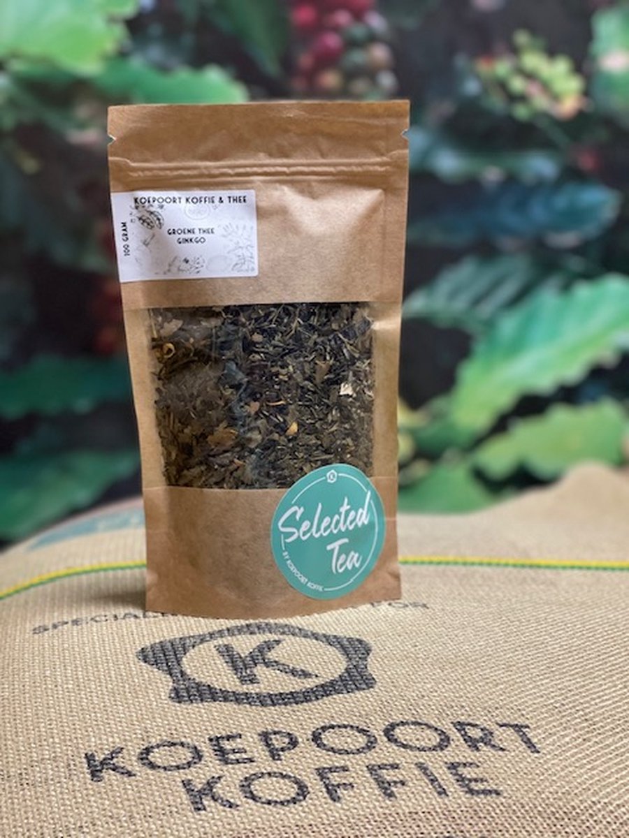 Groene thee (los) Ginkgo - 100 gram