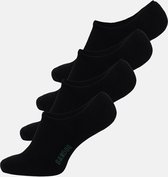 Gustav Footies Zwart (4-Pack) Sokken, Maat 39-41