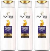 Pantene Shampoo - Pro-V Volume & Body - Voordeelverpakking 3 x 500 ml - XXL