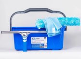 KT Cleaning - Raamwisser 35cm - Ramen wassen set - Inwasser - Emmer - Microvezeldoekjes