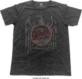 Slayer Heren Tshirt -M- Eagle Zwart