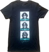 John Lennon Heren Tshirt -L- GPAC Stack Zwart