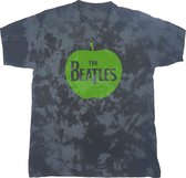The Beatles - Apple Heren T-shirt - S - Grijs
