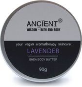 Vegan Aromatherapie Shea Butter Lavendel - Body Butter - 90 gram - Plantaardige Lichaamsboter
