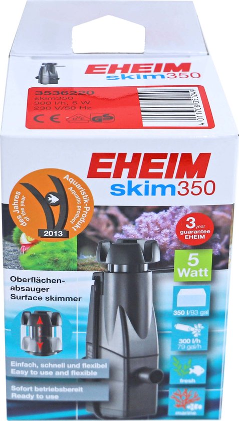 Extracteur de surface Eheim Skim 350, 3536220.