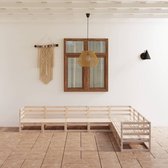 Decoways - 8-delige Loungeset massief grenenhout