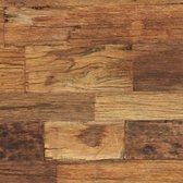 Decoways - Salontafel 100x60x38 cm massief gerecycled hout