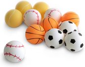 GEWO Balles de Balles de tennis de table Sports- Mix 12 pièces