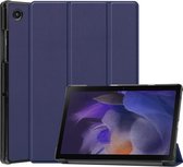 BixB Samsung Galaxy Tab A8 hoes 2021 – Book  Cover Samsung Tab A8 10.5 inch – Trifold Case – Donker Groen
