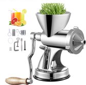 Juicer Extractor-Handmatige Tarwegras Juicer Extractor-Auger Slow Squeezer-Groente Sinaasappelsap Pers-Blender Machine