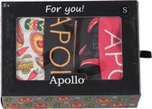 Apollo | Giftbox boxershorts heren | Mexico | Maat S | Giftbox | Cadeaudoos | Geschenkdoos | Giftbox mannen | Verjaardagscadeau