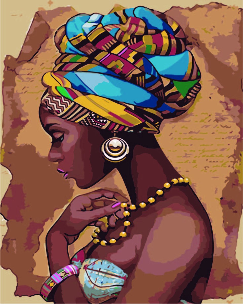 2.0 Products - Dames - Schilderen op nummer volwassenen - Paint by number - 40 x 50 CM - Tropisch