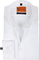 Suitable - Overhemd SL7 Wit 180-1 - 39 - Heren - Slim-fit - Extra Lange Mouwlengte