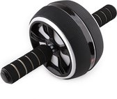 AyagoSport® Ab Wheel - Buikspierwiel - Trainer Voor Buikspieren - Thuis Fitness - Met Antislip - Buikspier Roller Wheel - Zwart