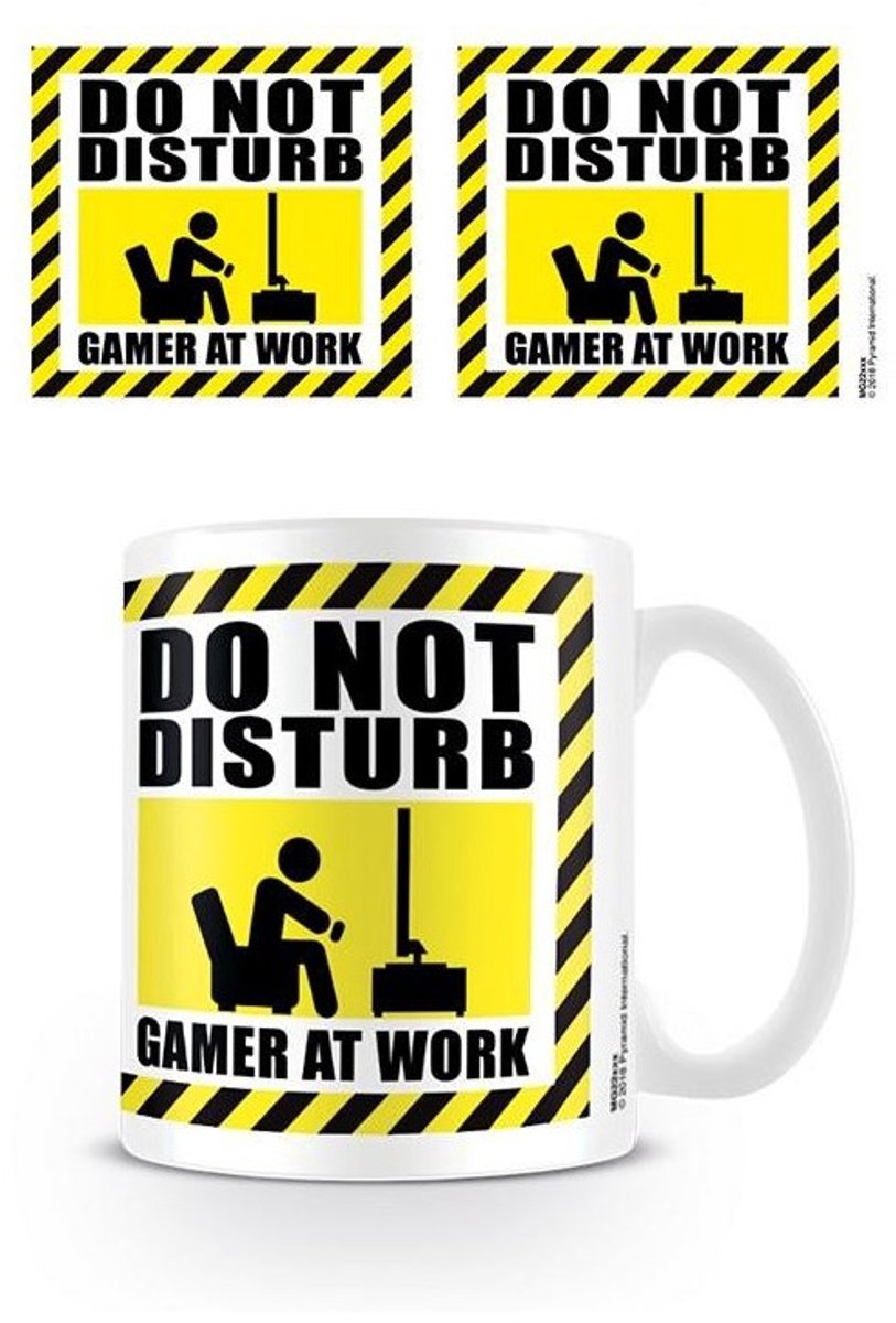 Pyramid International Gamer at Work Mok / Beker Do not Disturb Cups & Mok / Bekers