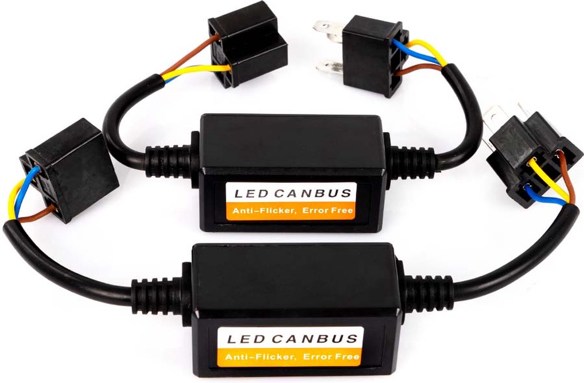 LS CANBUS ADAPTER H4 LED SET 2-PACK