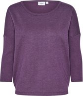 Saint Tropez MilaSZ neck pullover Blackberry Wine-XS