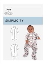 Simplicity Naaipatroon 9195 - Boxpakje en trappelzak met variatie