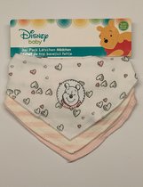 Disney Baby set van 3 slabbetjes Winnie the Pooh - Winnie de Poeh