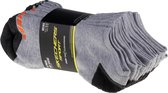 Skechers 6pk 360 Full Terry No Show S108262-GRY, Mannen, Grijs, Sokken, maat: 41-46