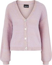 Pieces PCHENNA LS KNIT CARDIGAN - Lavendula Purple