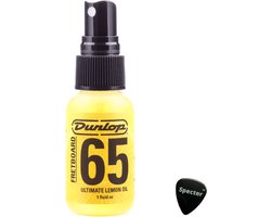 Dunlop Formula 65 Lem olie Met Specter Plectrum | Lemon Oil | Fretboard