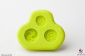 Bak het zelf siliconen mal - sierknopen - marsepein & fondant - zeep - epoxy - gips