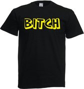 Grappig T-shirt Bitch. maat M - Het kadoshoppie