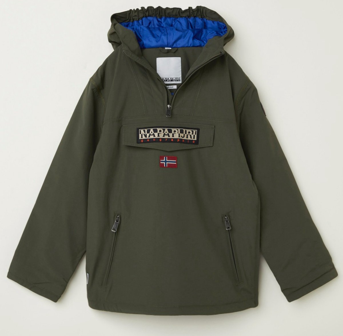 Napapijri Rainforest gewatteerde anorak met capuchon Groen
